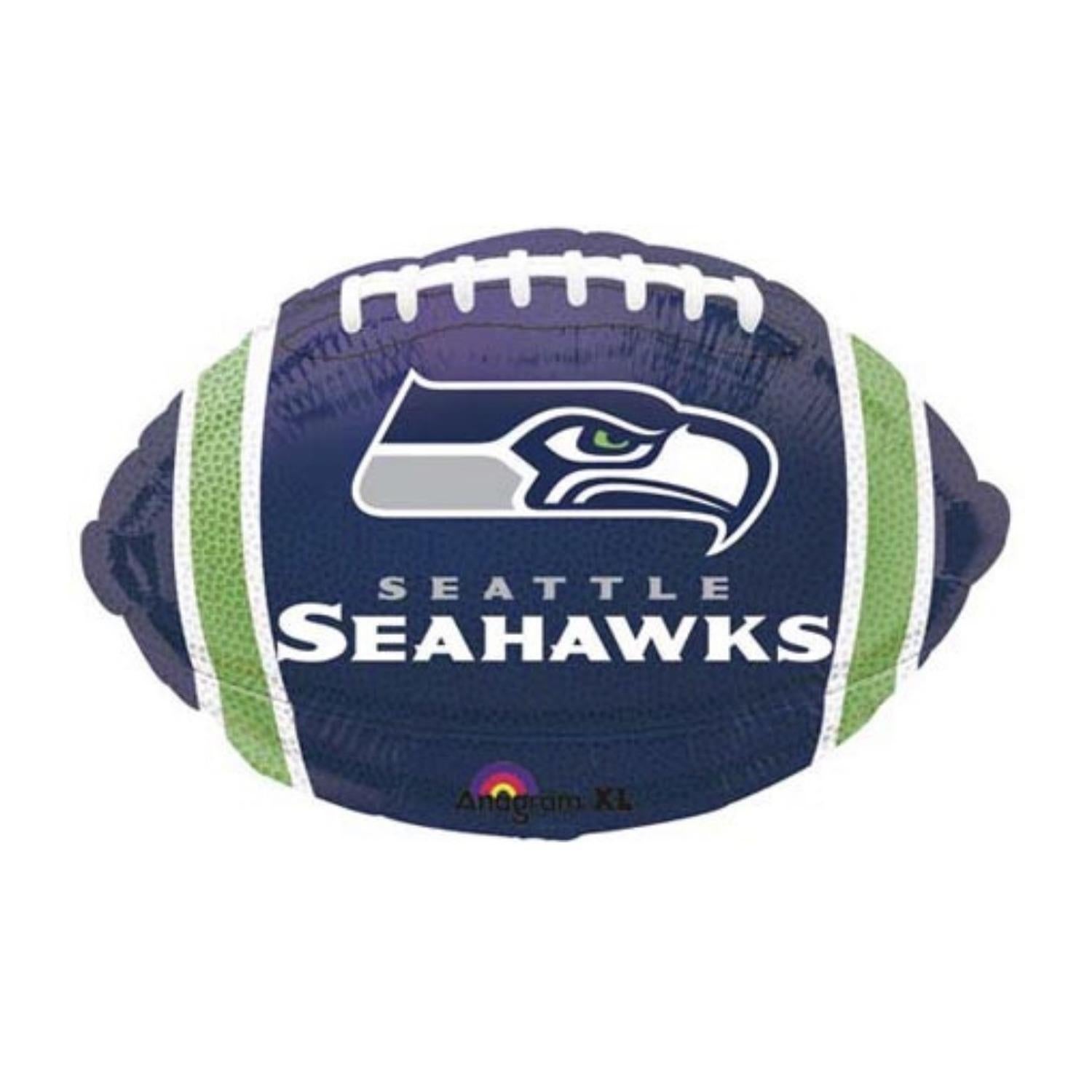 17in Seahawks Football Balloon
