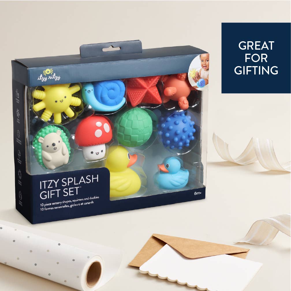 Itzy Splash Gift Set™ Soft Bath + Water Toys, photo 5 of 8