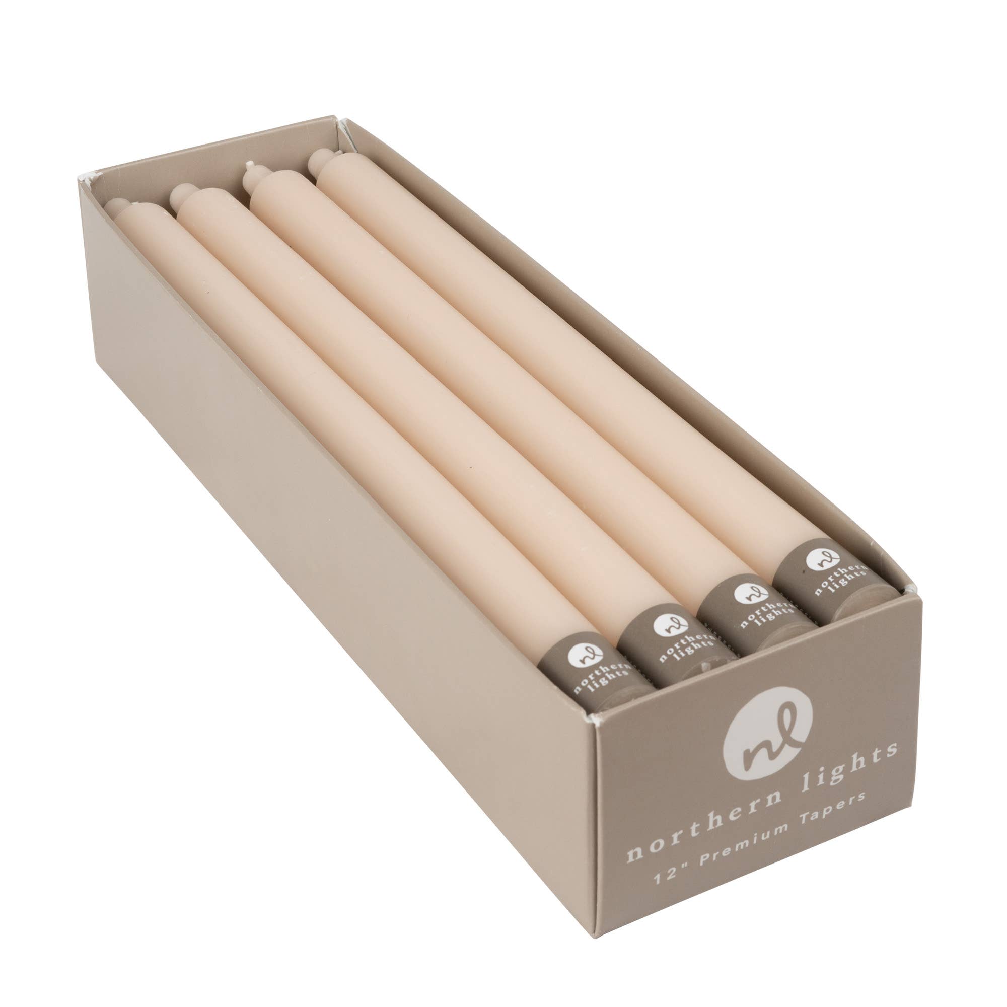 12" Taper Candles - 12pk Box: Petal, photo 7 of 8