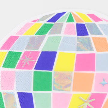 Meri Meri Disco Ball Napkins, photo 2 of 2