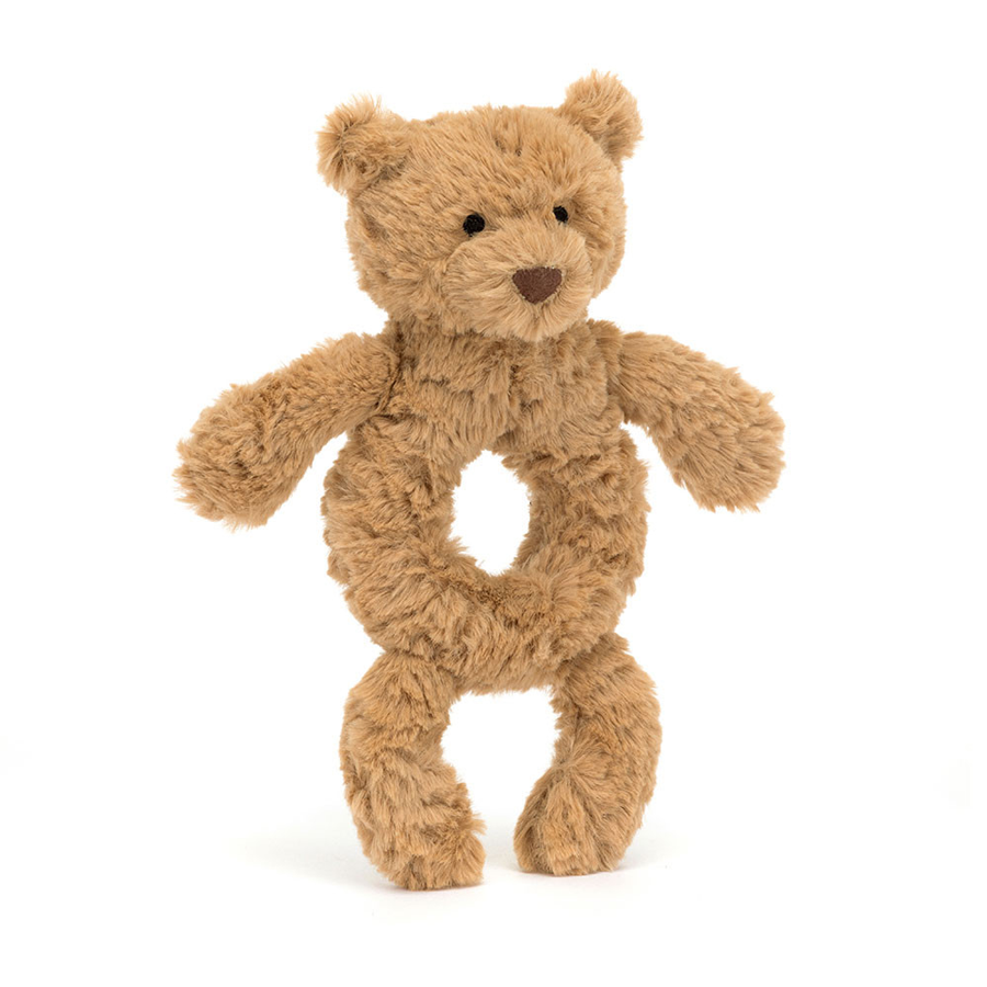 Jellycat Bartholomew Bear Ring Rattle, photo 2 of 2