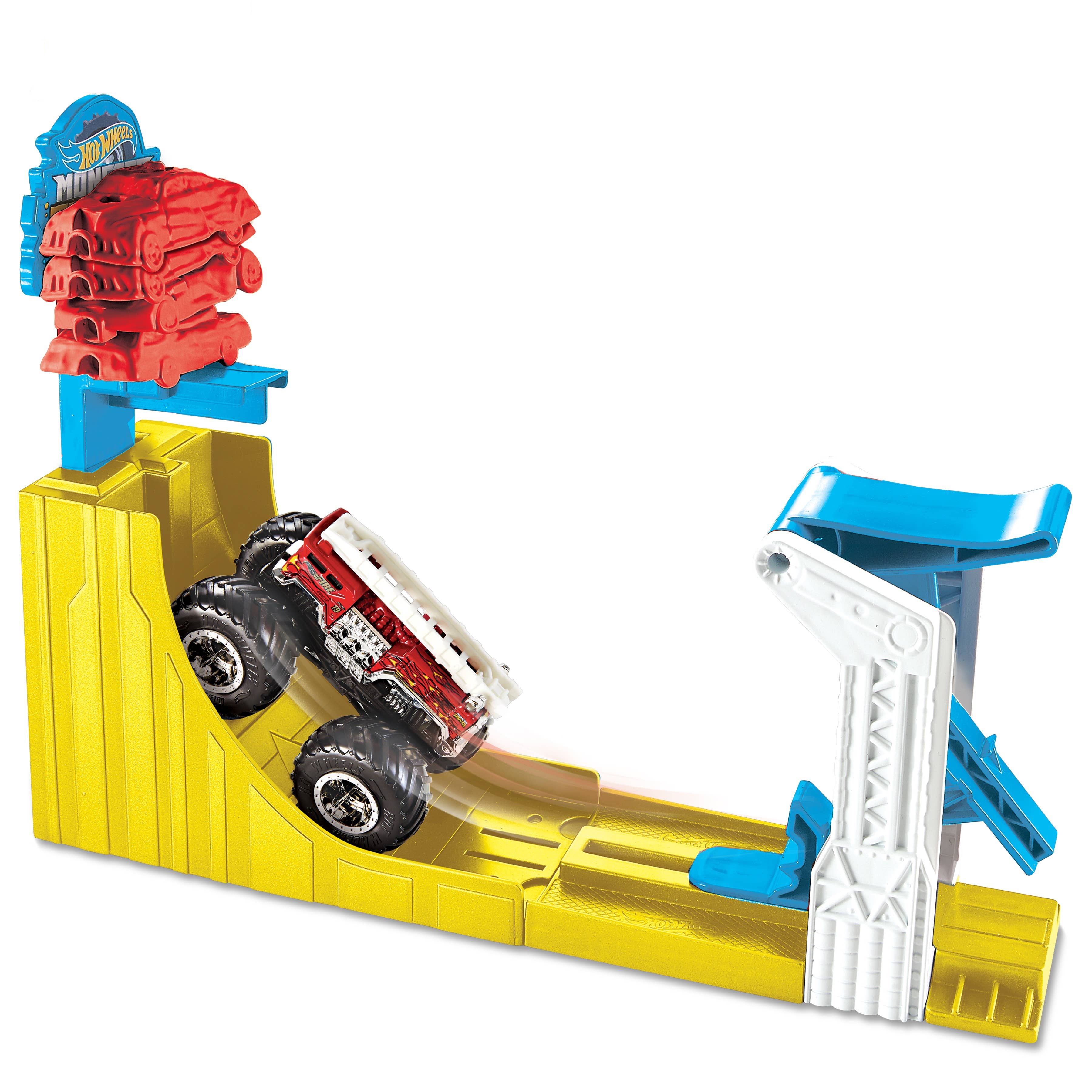 Hot Wheels Monster Trucks Big Air Breakout Play Set, photo 2 of 4