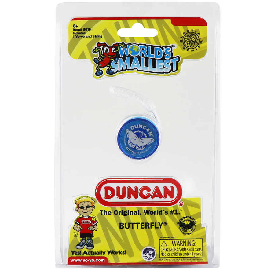 World's Smallest Duncan Butterfly Yo-Yo