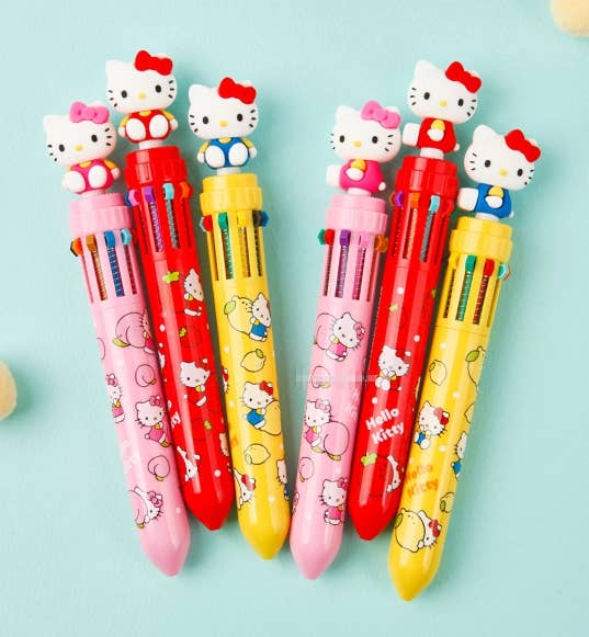 Hello Kitty Figure Mini 10-Color Pen, photo 5 of 8