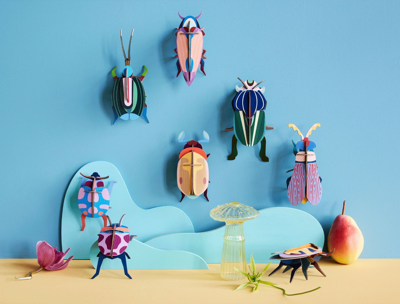 3D wall art - Green Fig Beetle, photo 3 of 4
