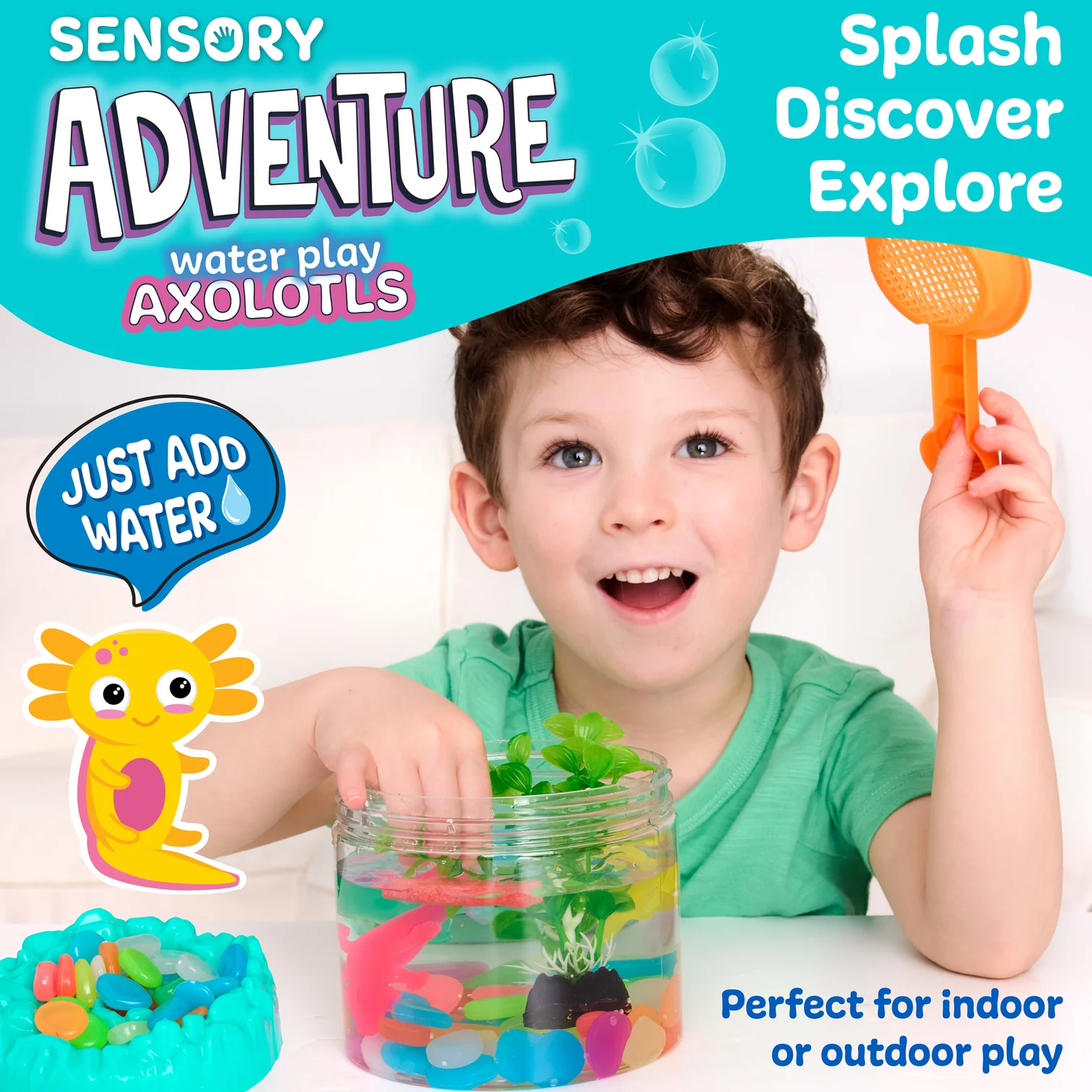Sensory Adventure Water Play Axolotis, photo 3 of 4
