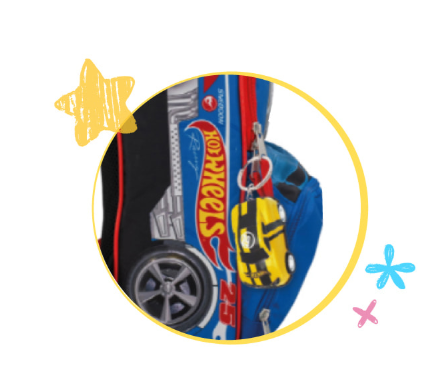 Hot Wheels Pull-Back Car Mystery Keychain Collection, photo 5 of 6