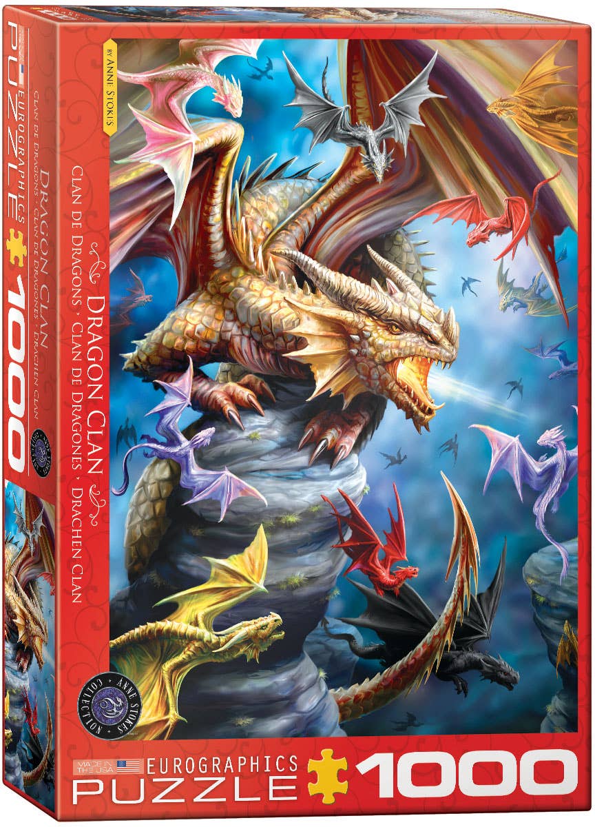 Dragon Clan 1000pc Puzzle, photo 1 of 3