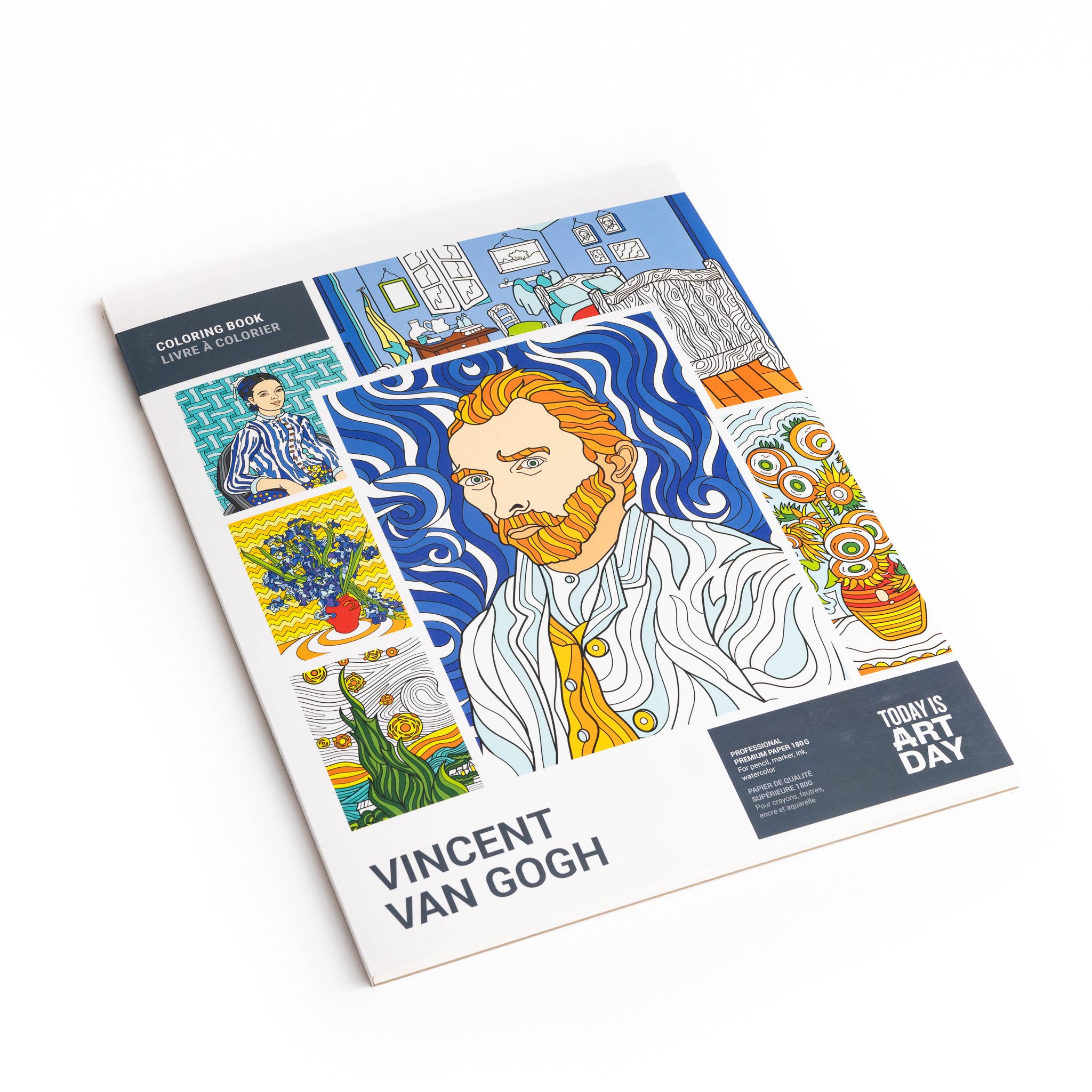Coloring Book - Vincent van Gogh, photo 2 of 8