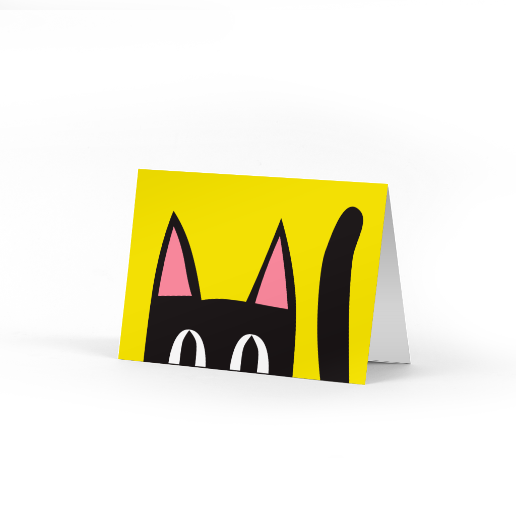 Peeking Kitty Boxed Note Cards, Set of 10, photo 2 of 2