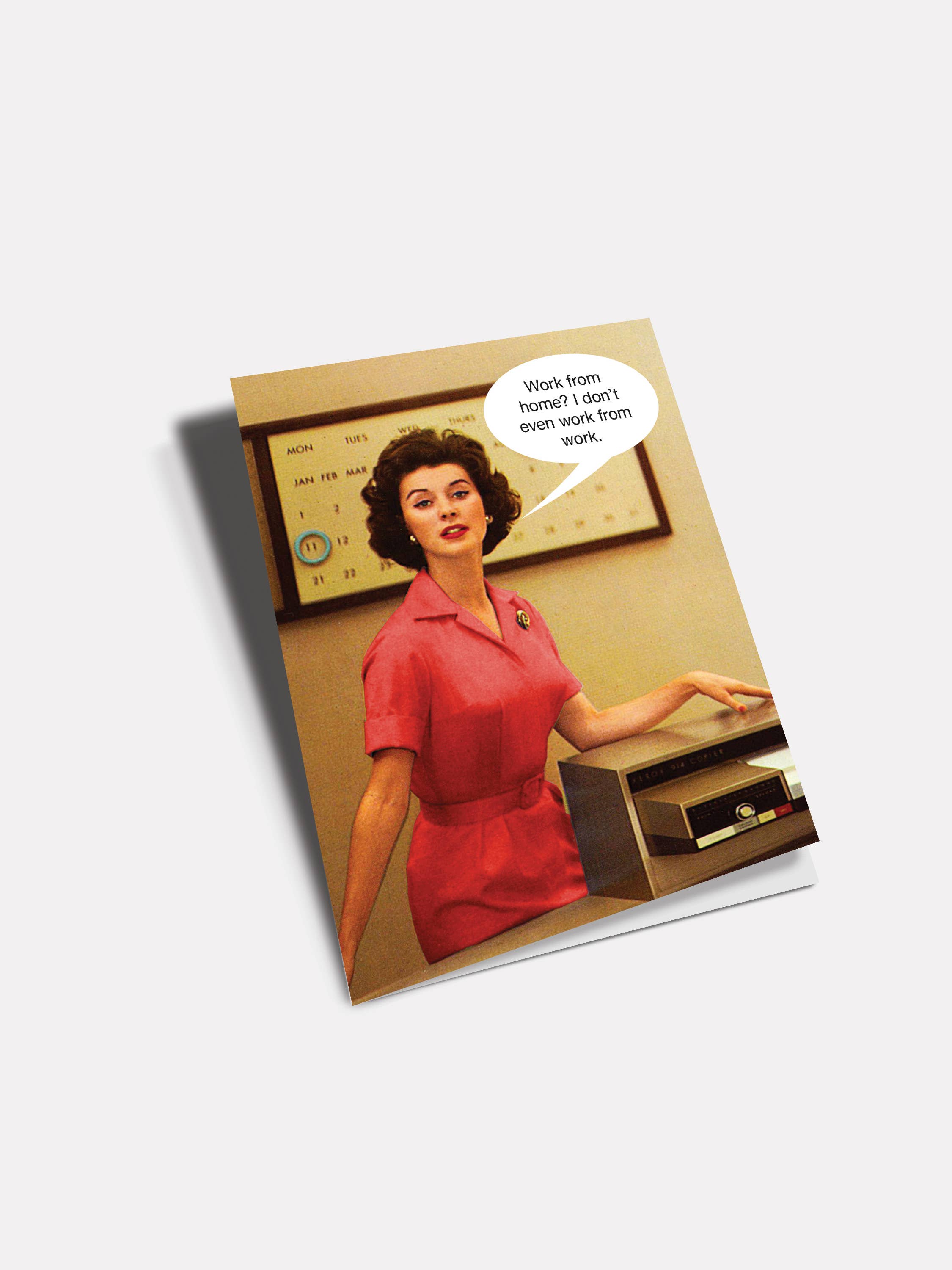 Work From Home - 4 x 6 Card, photo 2 of 4