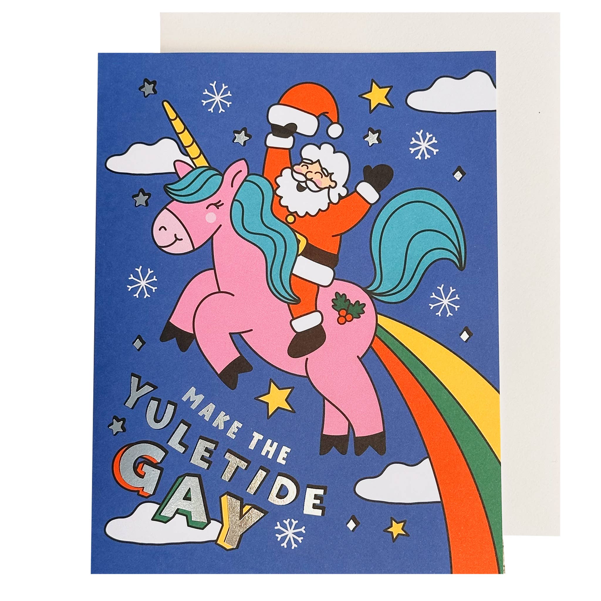 Make the Yuletide Gay Holiday Card, photo 1 of 2