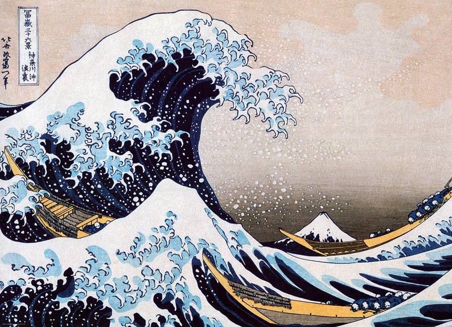 Great Wave Off Kanagawa 1000pc Puzzle, photo 2 of 3