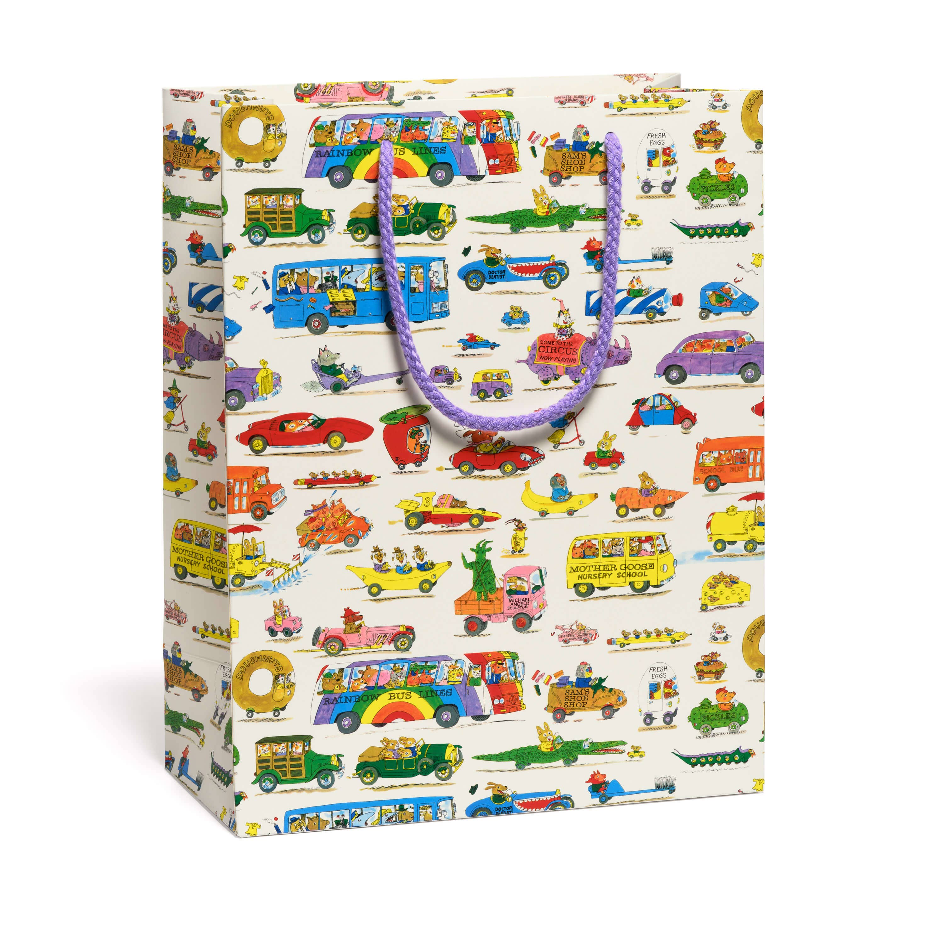 Richard Scarry Busytown Cars gift bags: Large, photo 1 of 3