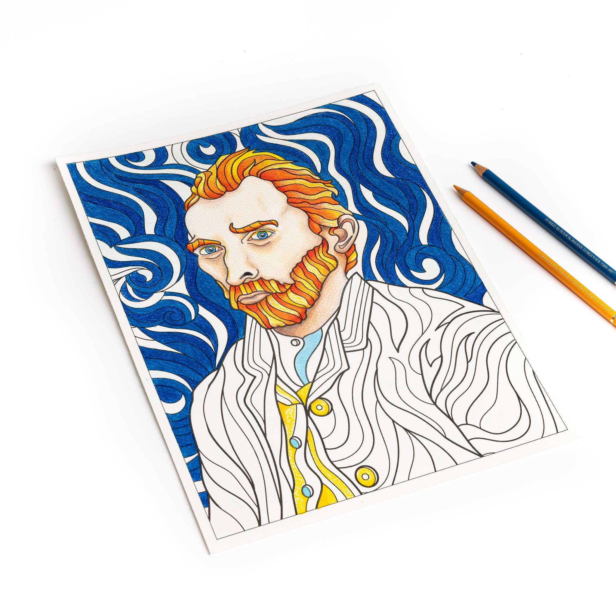 Coloring Book - Vincent van Gogh, photo 4 of 8