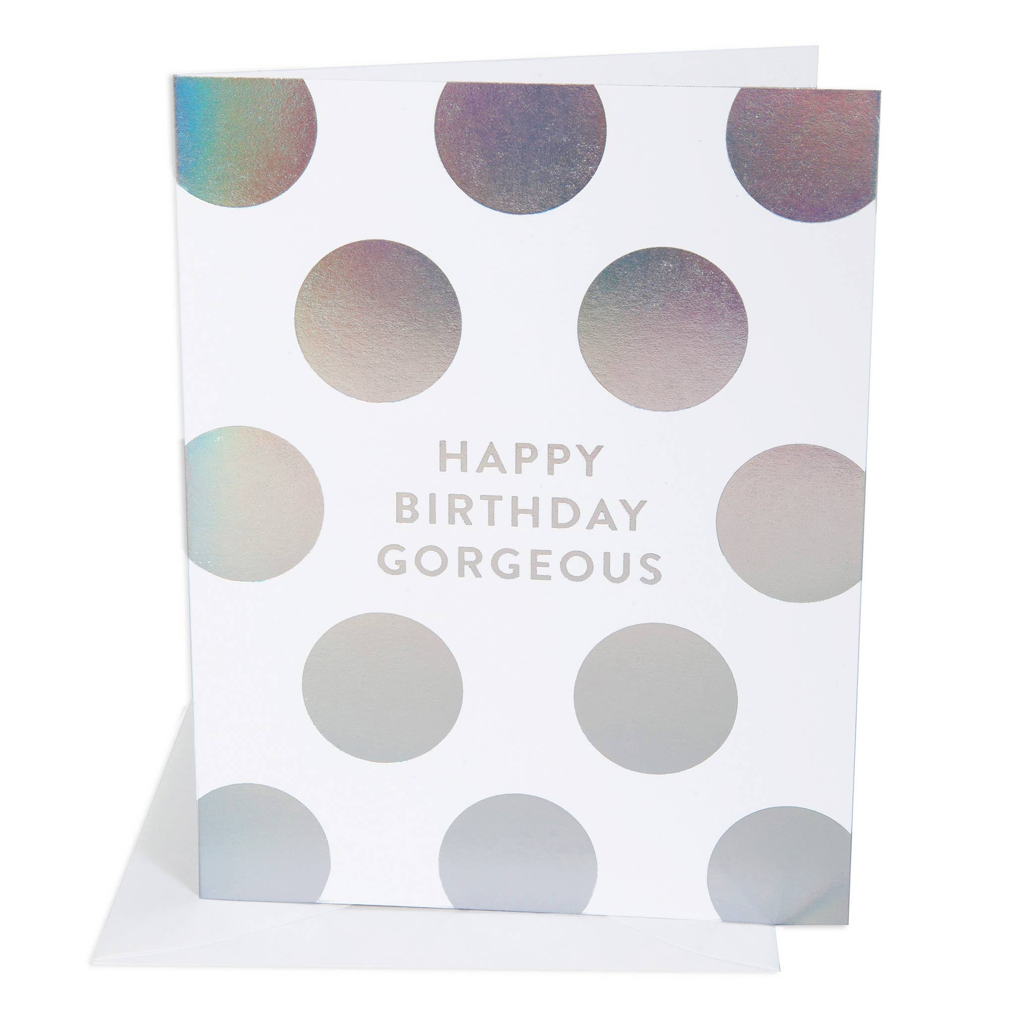 Happy Birthday Gorgeous Card, photo 2 of 2
