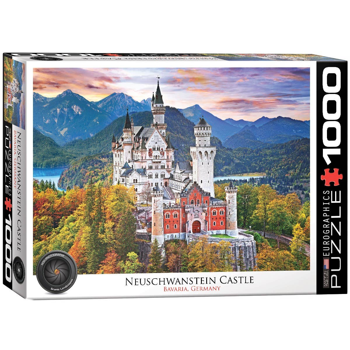 Neuschwanstein Castle Germany Puzzle - 1000pc, photo 1 of 3