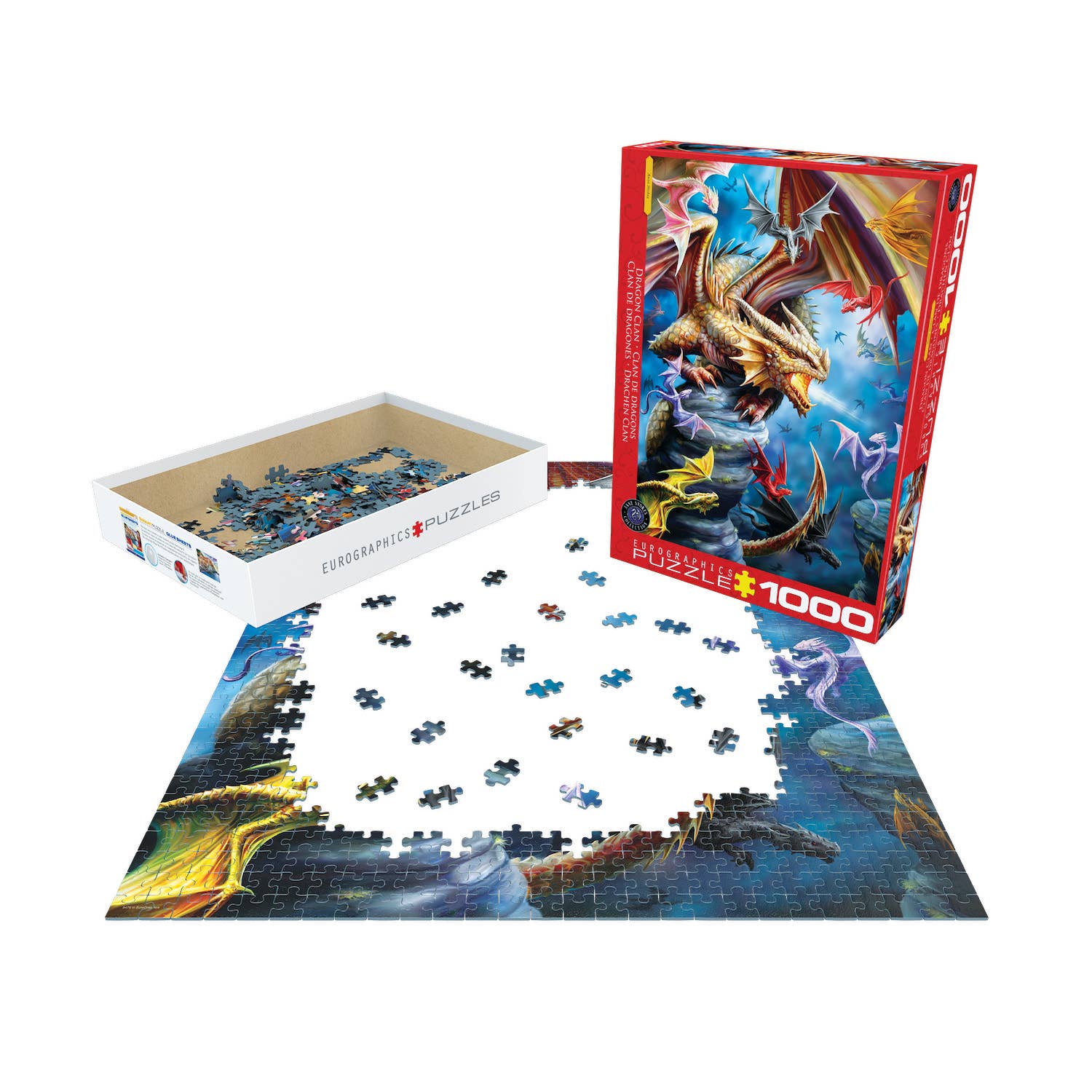 Dragon Clan 1000pc Puzzle, photo 3 of 3