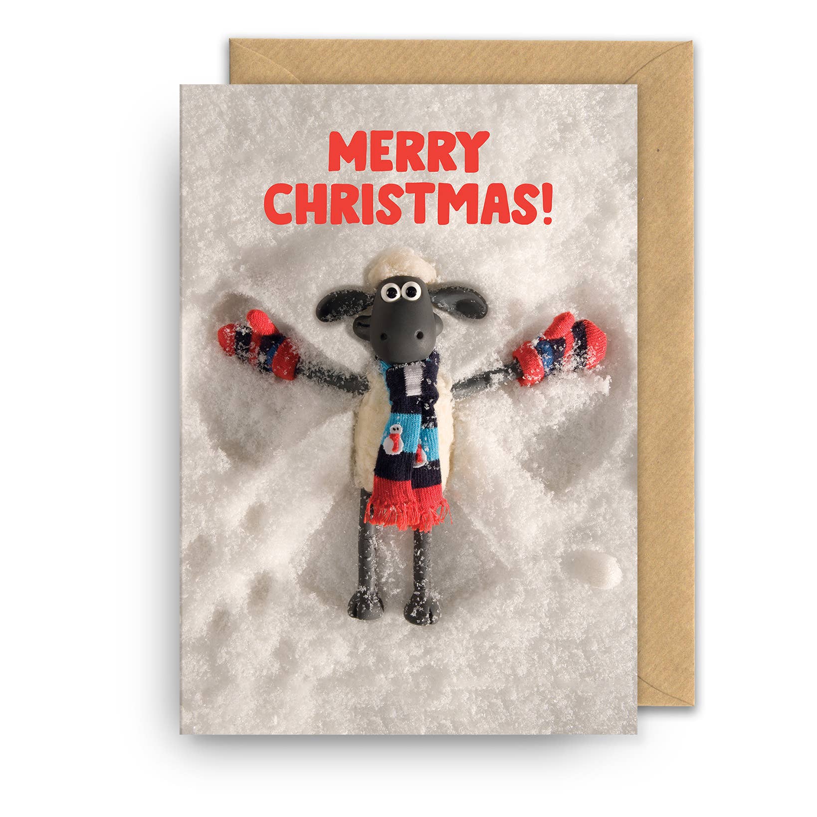 Christmas Card | Shaun the Sheep | Snow Angel, photo 1 of 2