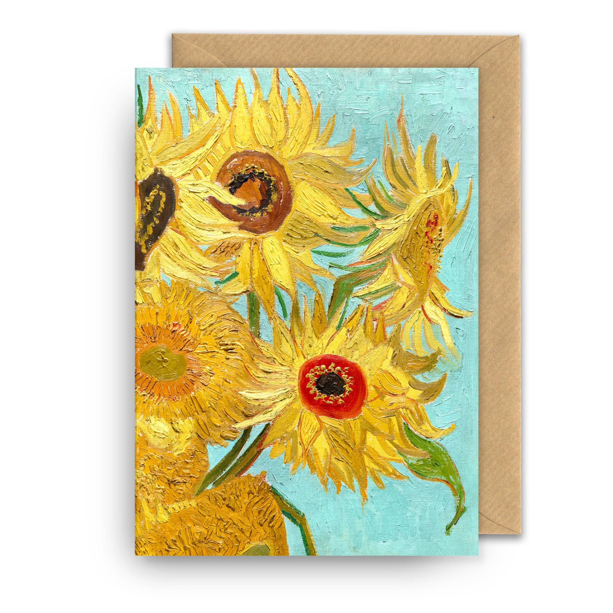 Art Greeting Card | Van Gogh | Sunflowers, photo 1 of 2