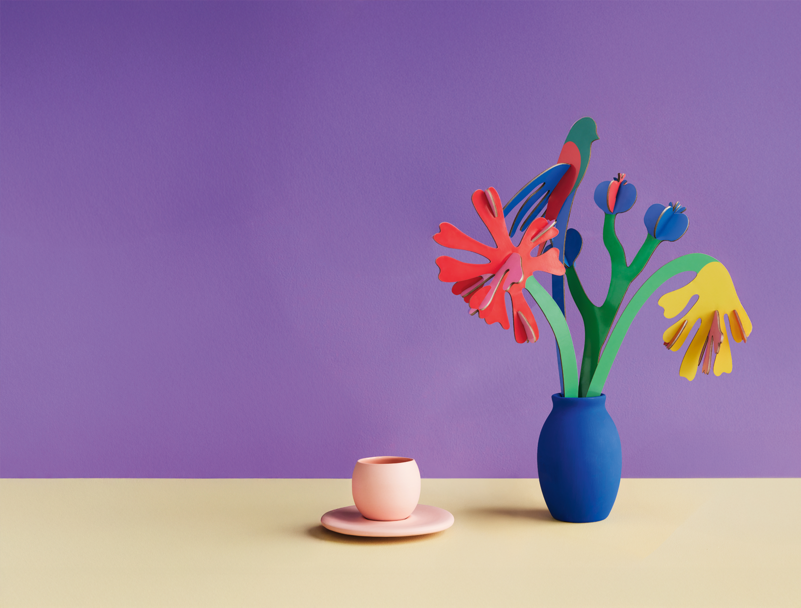 3D Artist's Bouquet - Matisse Paper Bloom, photo 3 of 4