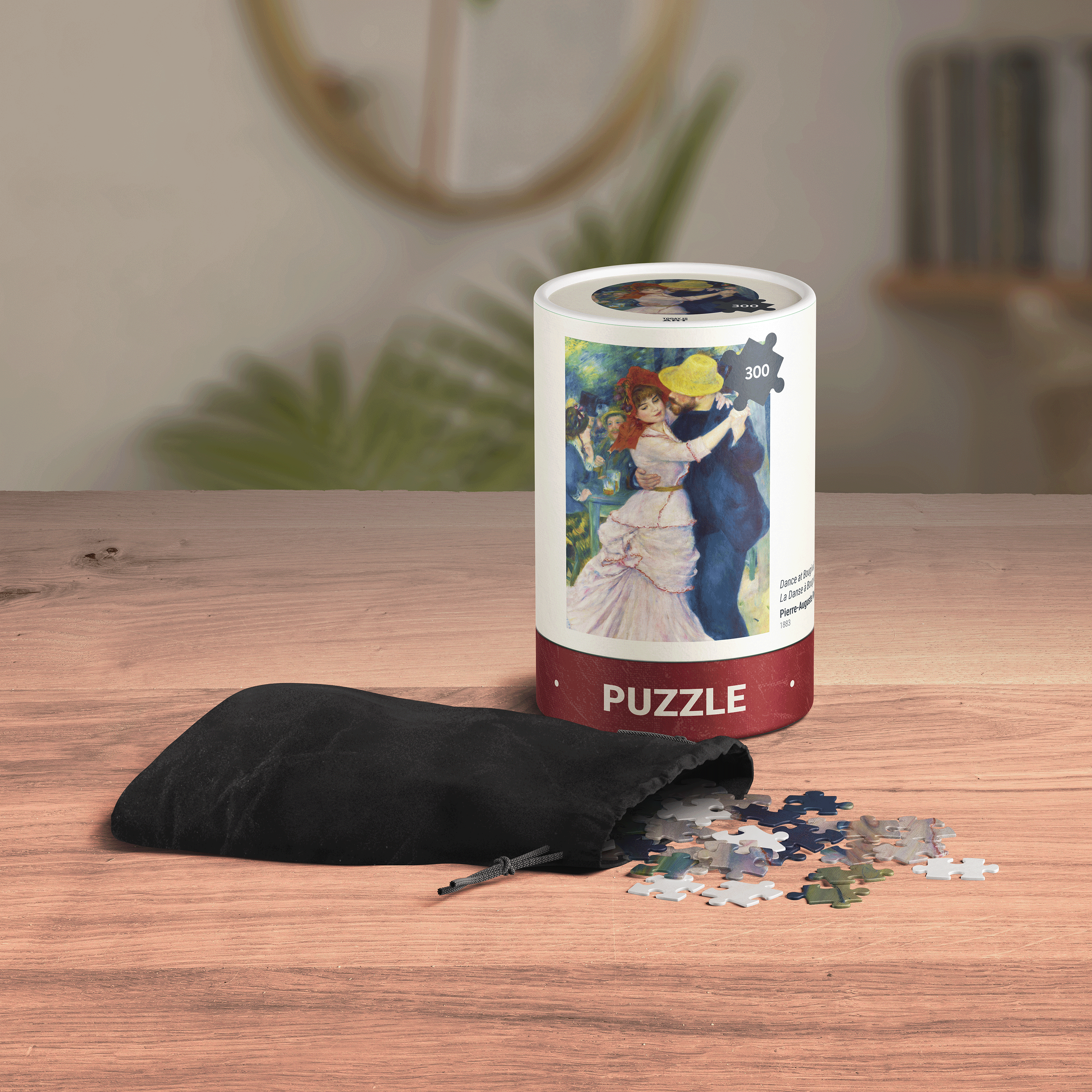 Dance at Bougival - Pierre-Auguste Renoir - 300 Piece Puzzle, photo 3 of 5