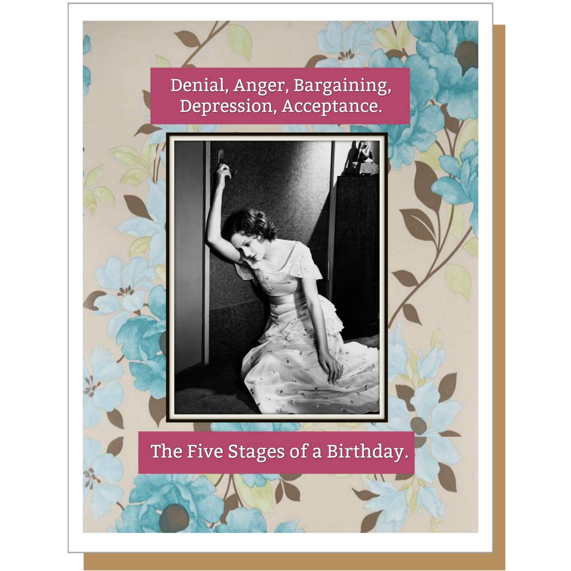 Umlaut Brooklyn The Five Stages of a Birthday Greeting Card, photo 1 of 3