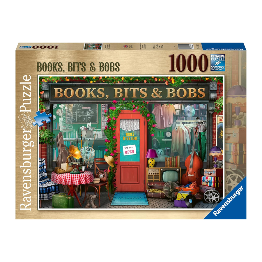 Ravensburger Books, Bits, and Bobs 1000 Piece Puzzle
