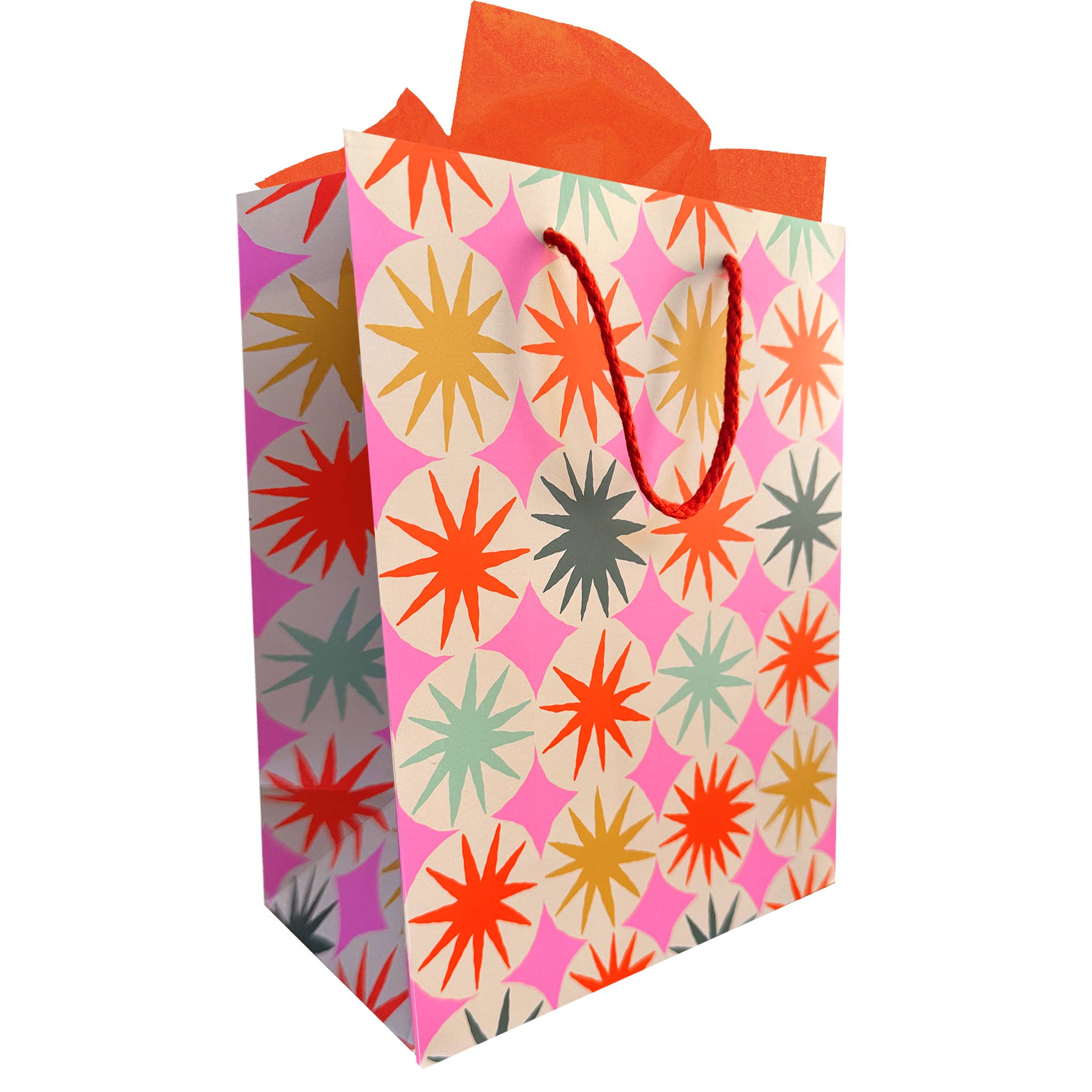 Retro Starburst Gift Bag, photo 1 of 2