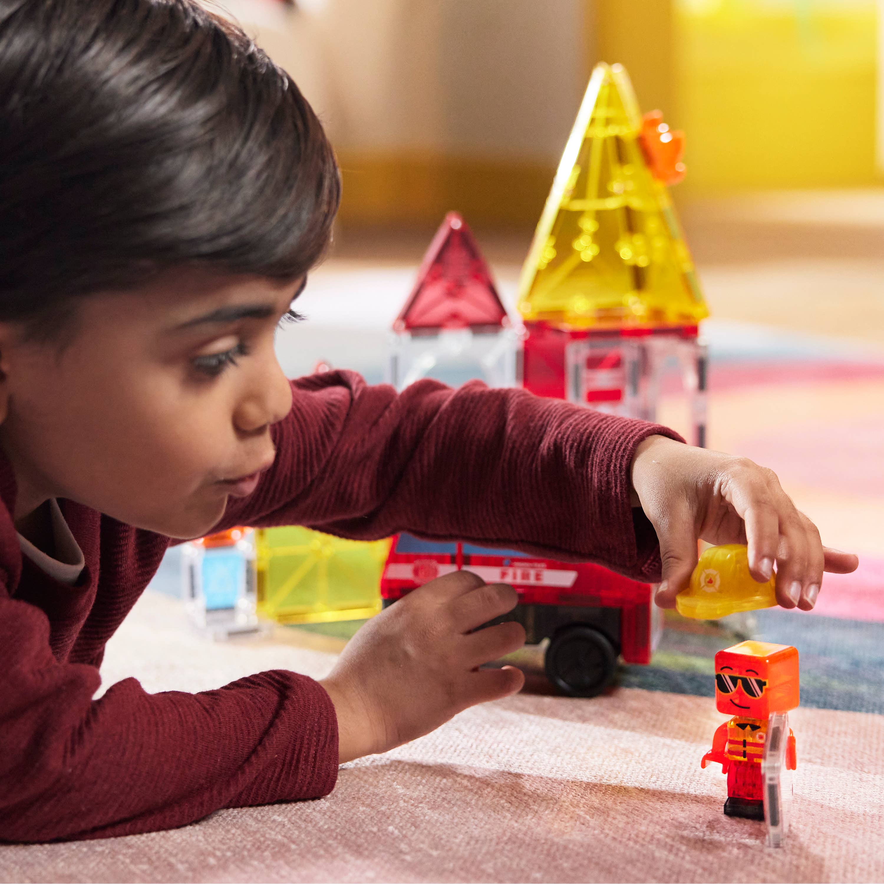Magna-Tiles Fire Rescue 27-Piece Set, photo 5 of 8