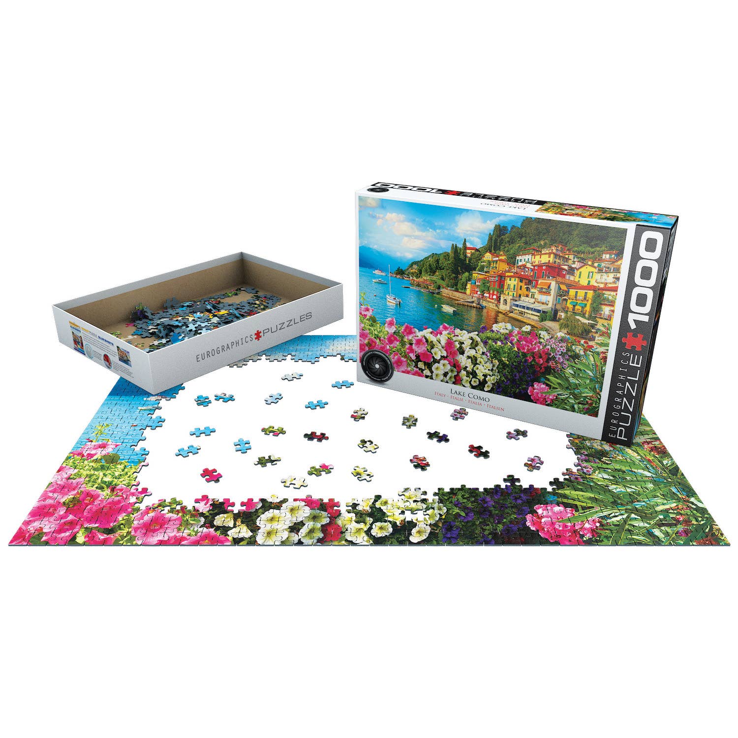 Lake Como - Italy 1000pc Puzzle, photo 3 of 3