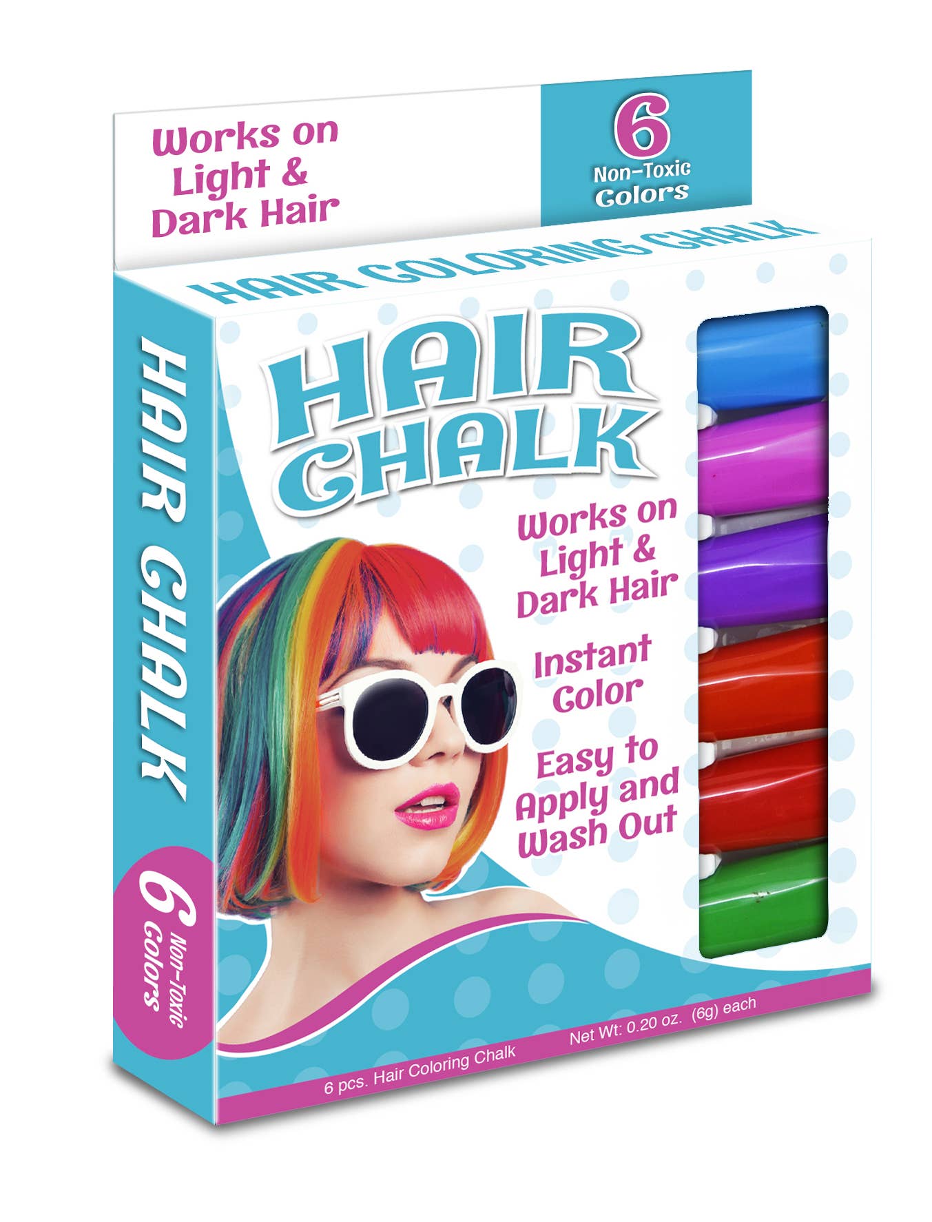 Hair Stix (6 Pack) TPG-682, photo 1 of 6