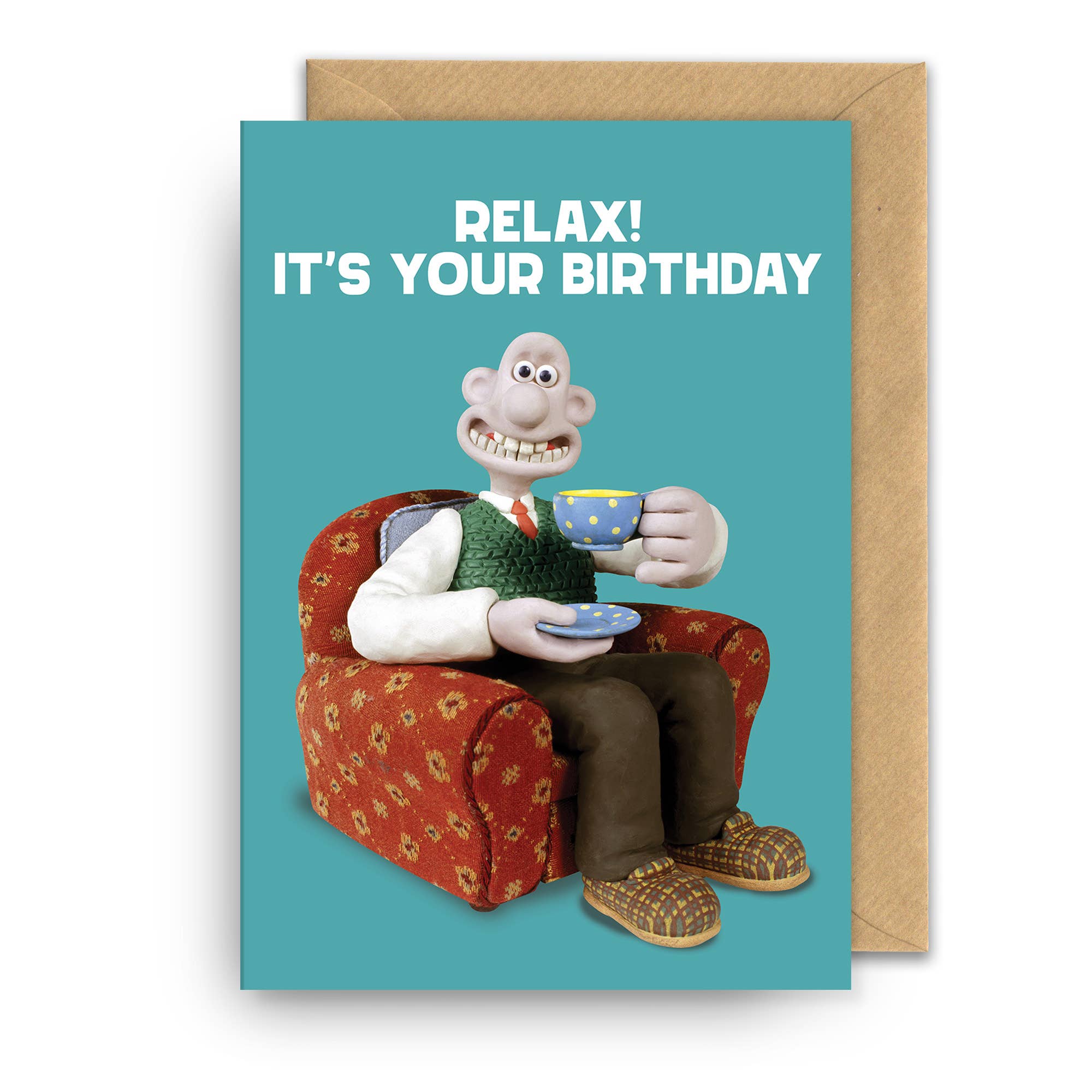 Birthday Card | Wallace and Gromit Relax It's Your Birthday, photo 1 of 2