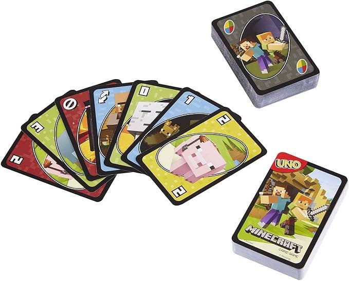 Uno Minecraft Edition Card Game, photo 5 of 6