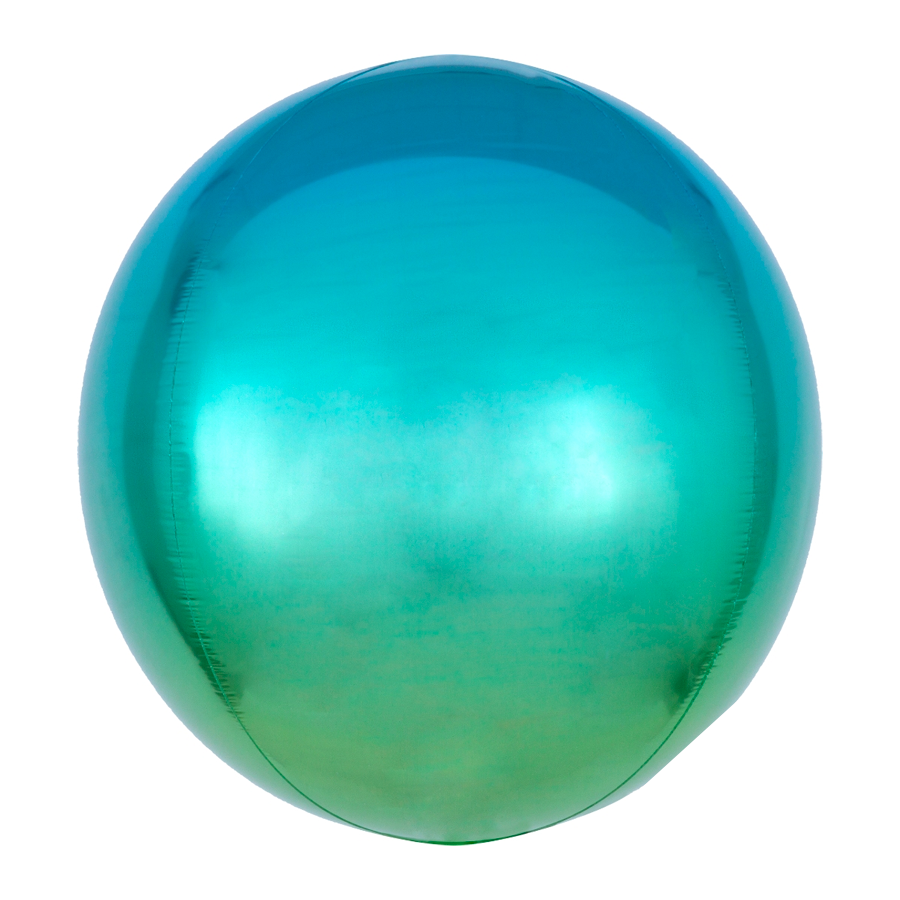 16in Ombré Orbz Balloon, photo 4 of 8