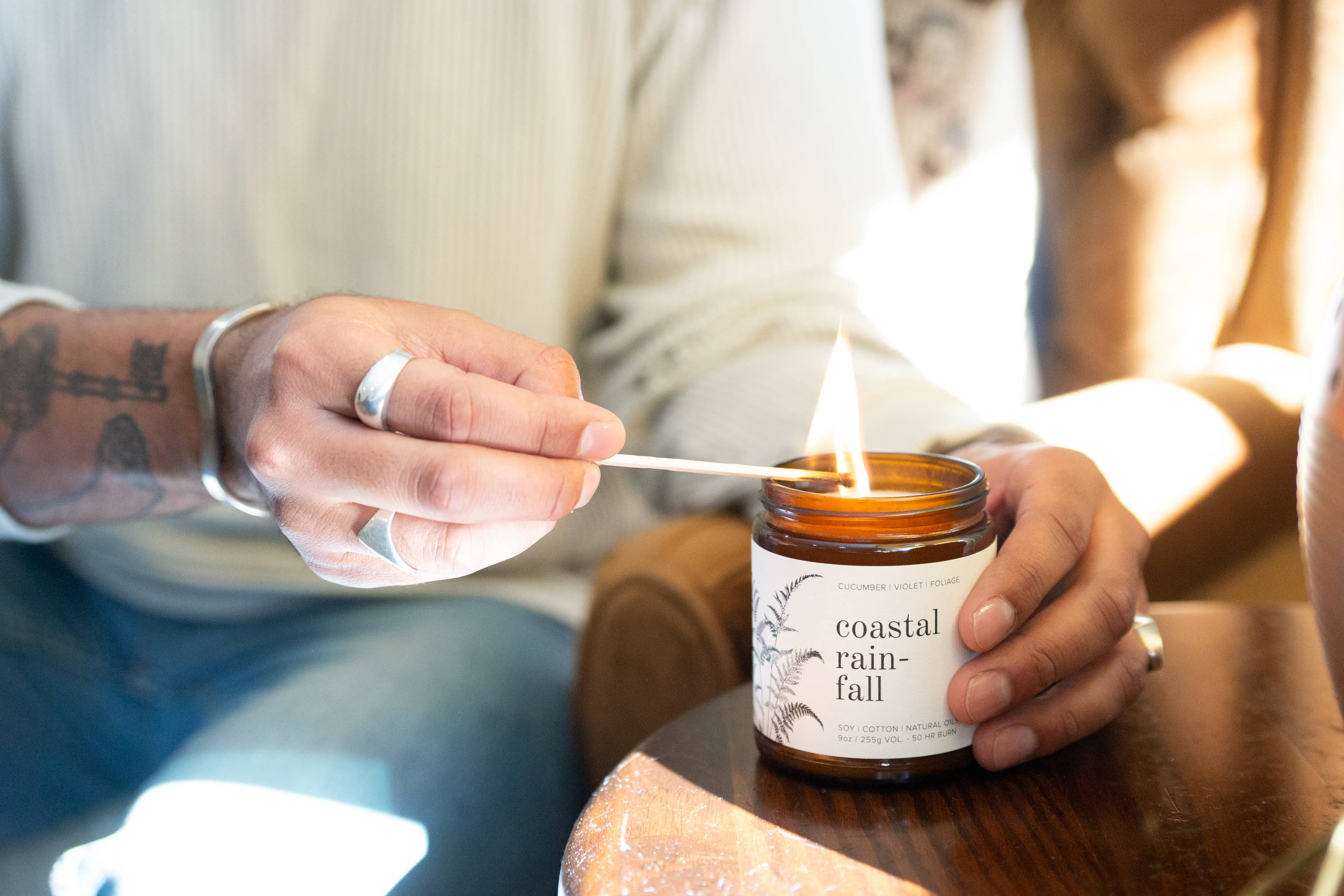 Coastal Rainfall 9oz Soy Candle, photo 7 of 8