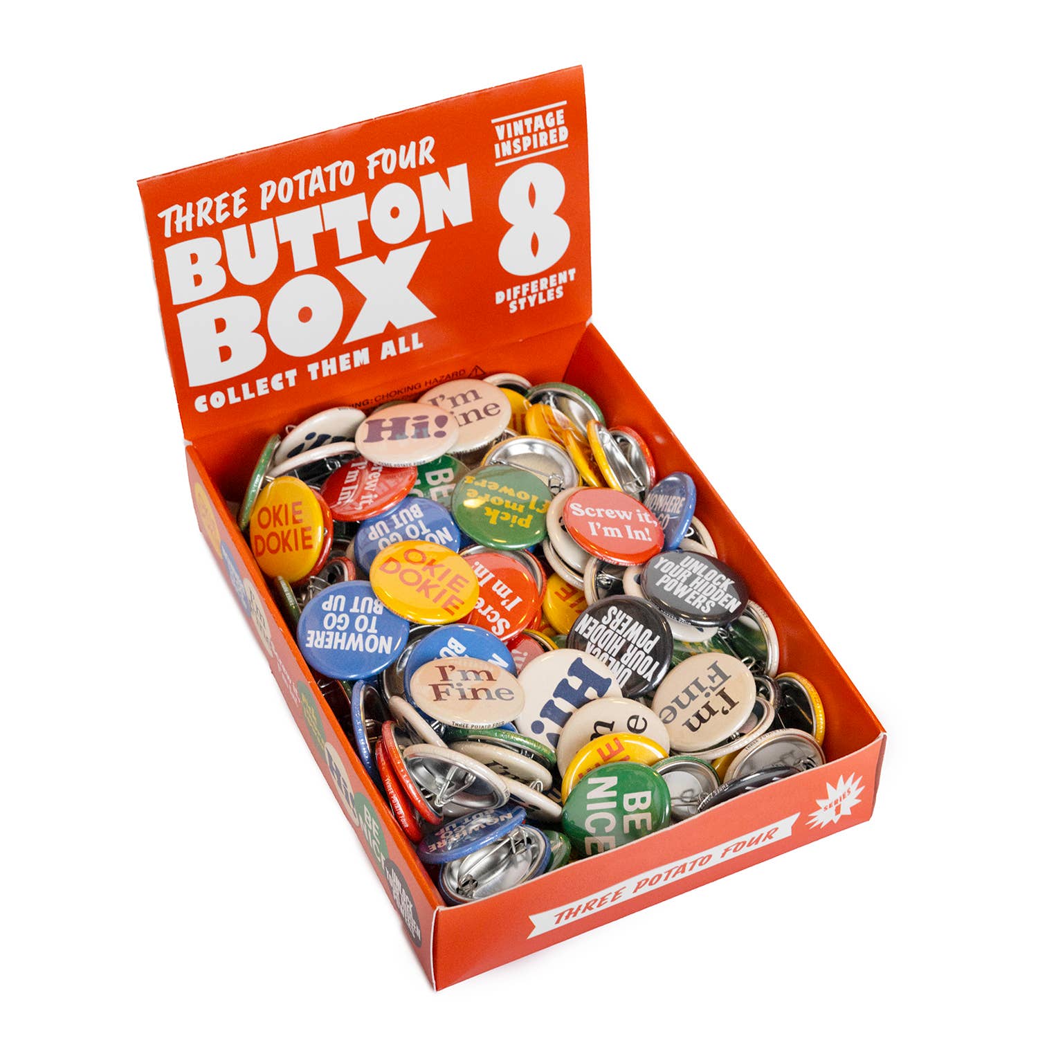 Three Potato Four Button Box - Series 1, photo 3 of 4