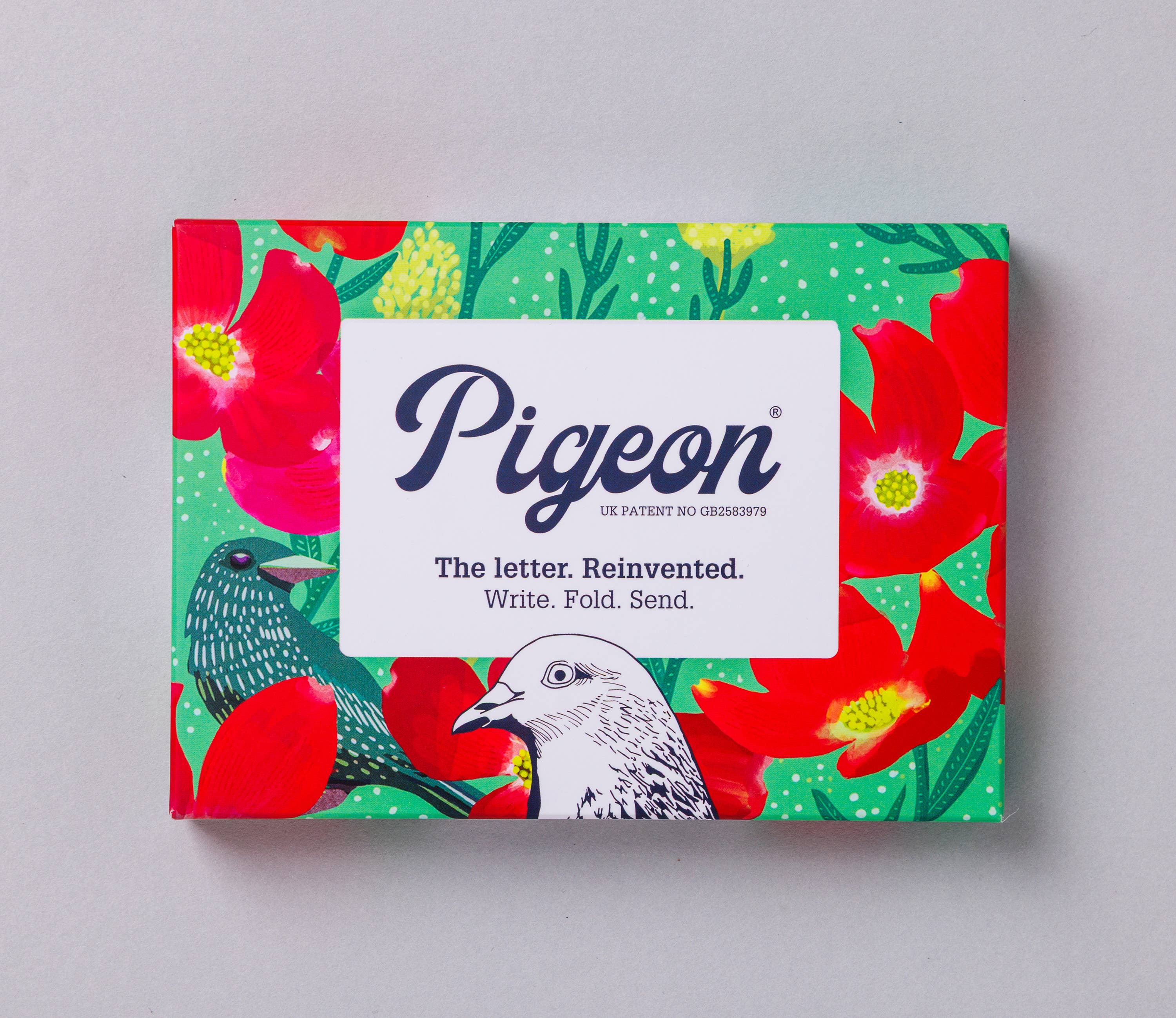 Dusk to Dawn Pigeon, Folding Letter Set – Pack of 6, photo 1 of 4
