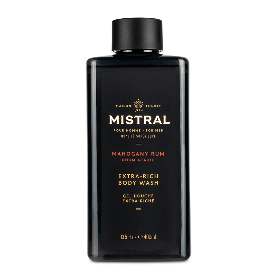 Mistral Mahogany Rum Body Wash - 400ml, photo 1 of 2