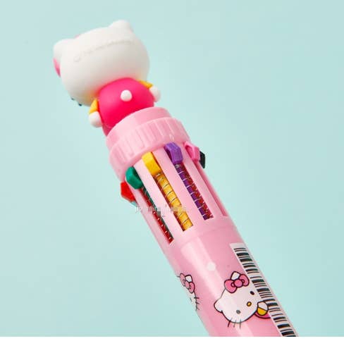 Hello Kitty Figure Mini 10-Color Pen, photo 7 of 8