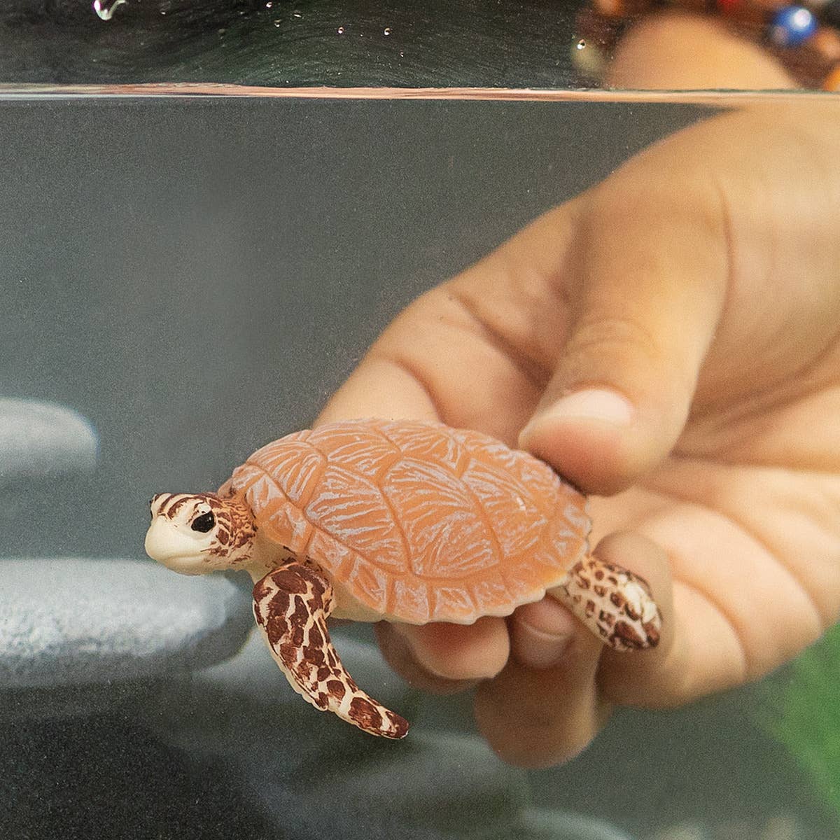 Hawskbill Sea Turtle Ocean Animal Toy, photo 2 of 3