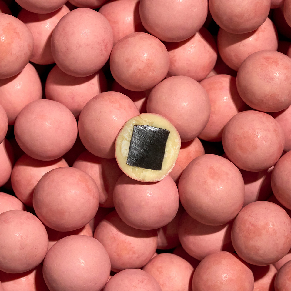 Pink Pineapple Chocolate Coated Licorice