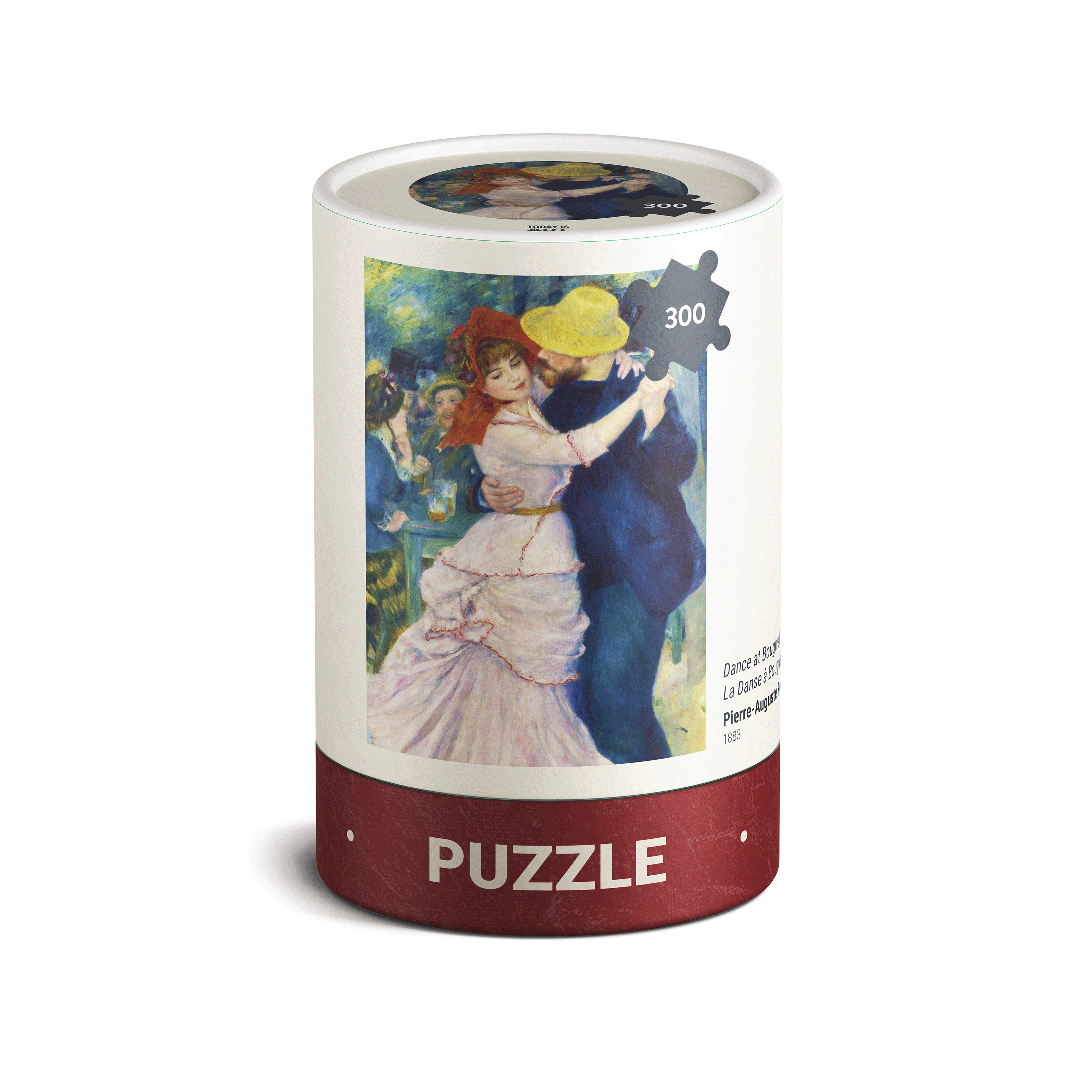 Dance at Bougival - Pierre-Auguste Renoir - 300 Piece Puzzle, photo 1 of 5