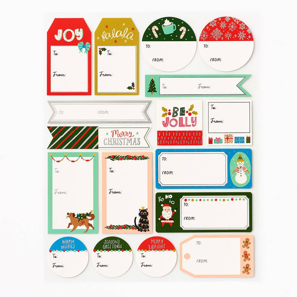Holiday Adhesive Gift Tags, photo 2 of 3