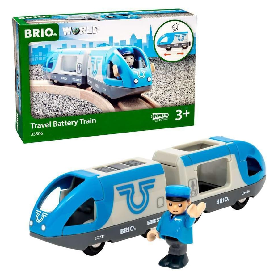BRIO World Travel Battery Train