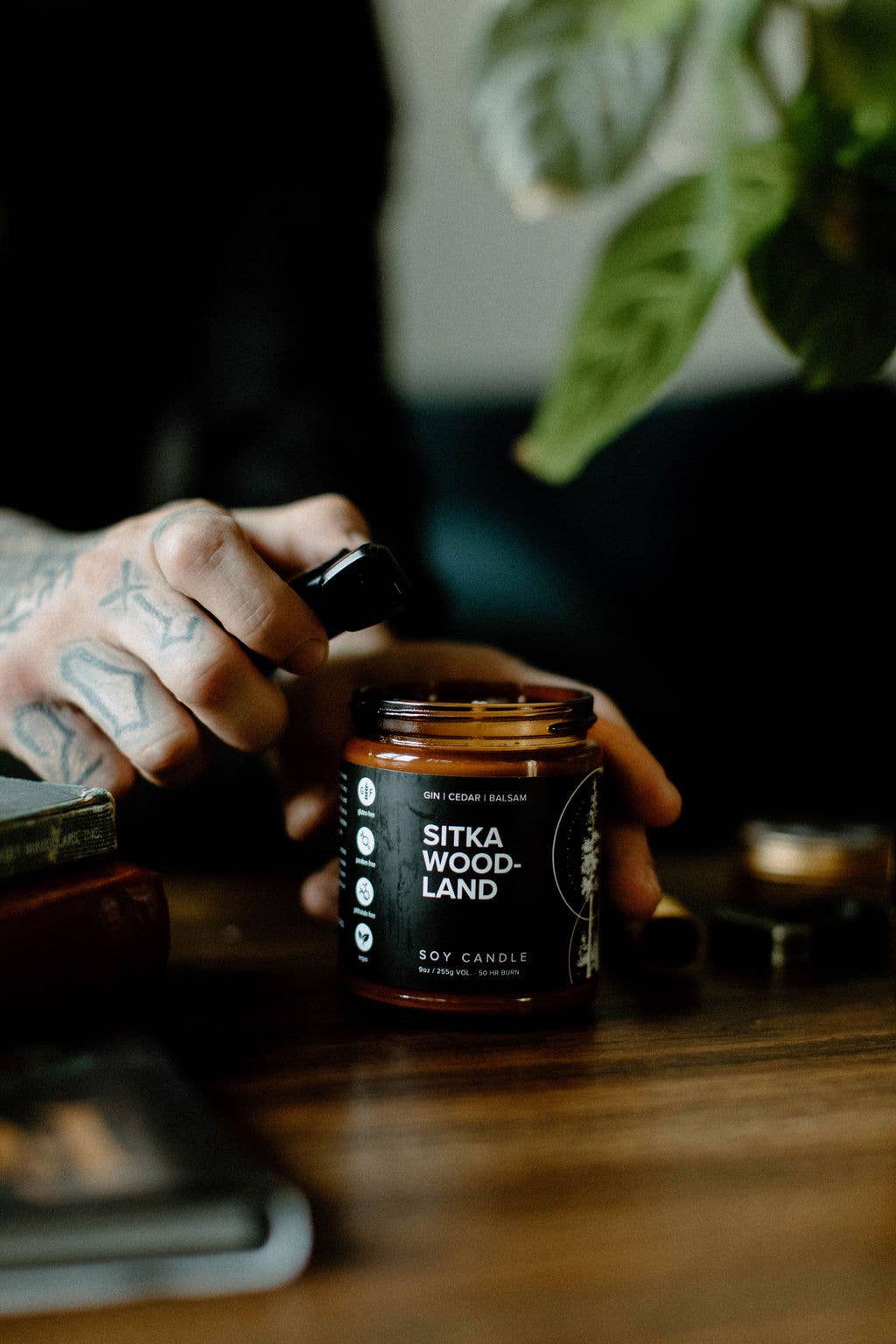 Sitka Woodland 9oz Soy Candle, photo 5 of 6