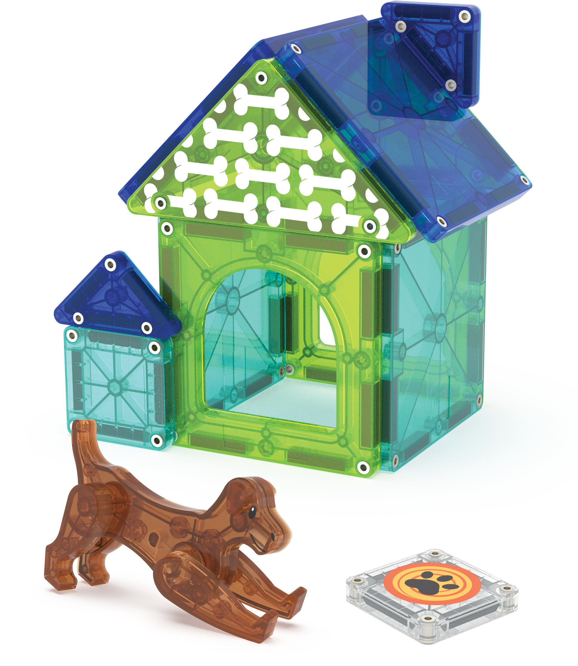 Magna-Tiles Dog House 13-Piece Set, photo 5 of 6
