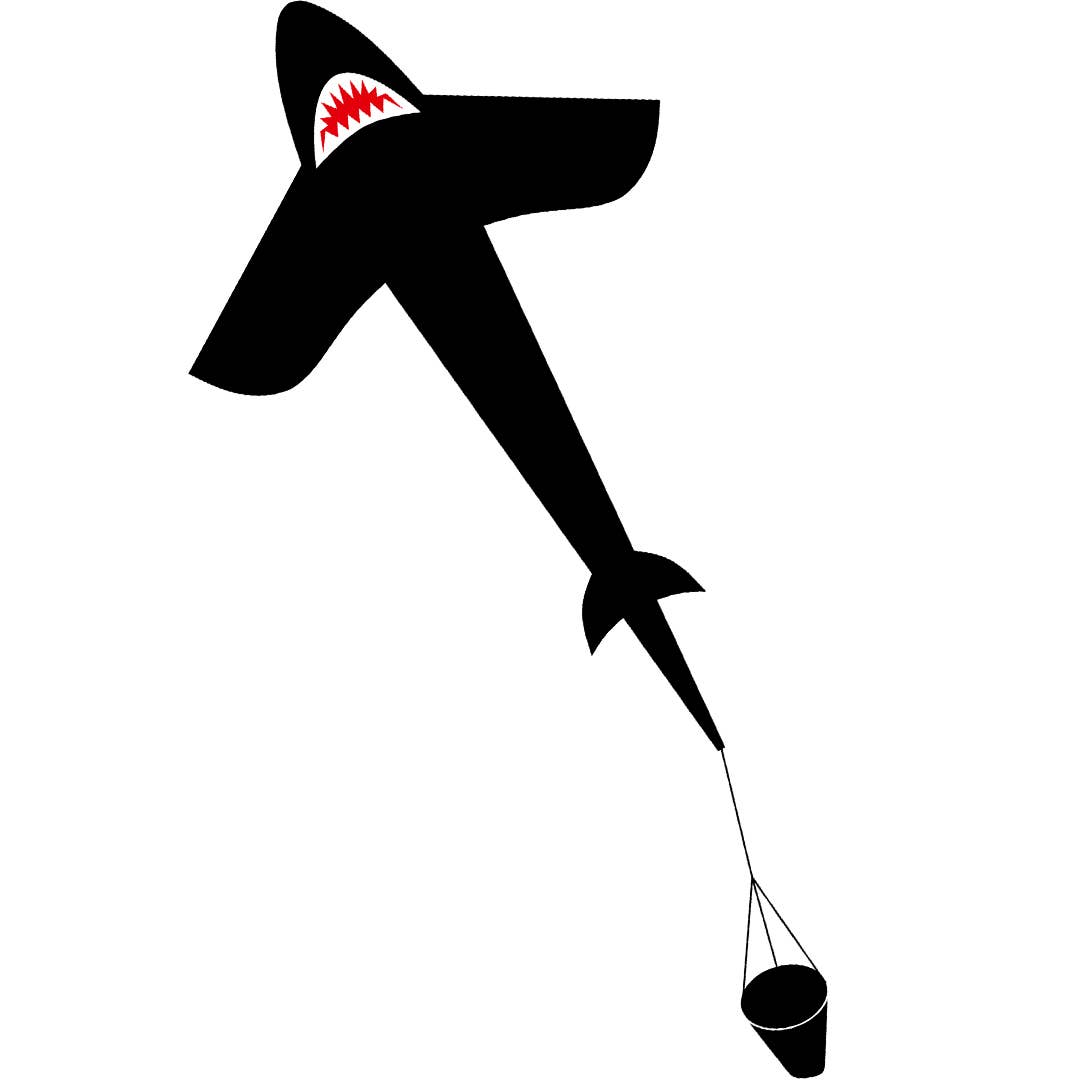 Ecoline Shark Kite 5', photo 1 of 4