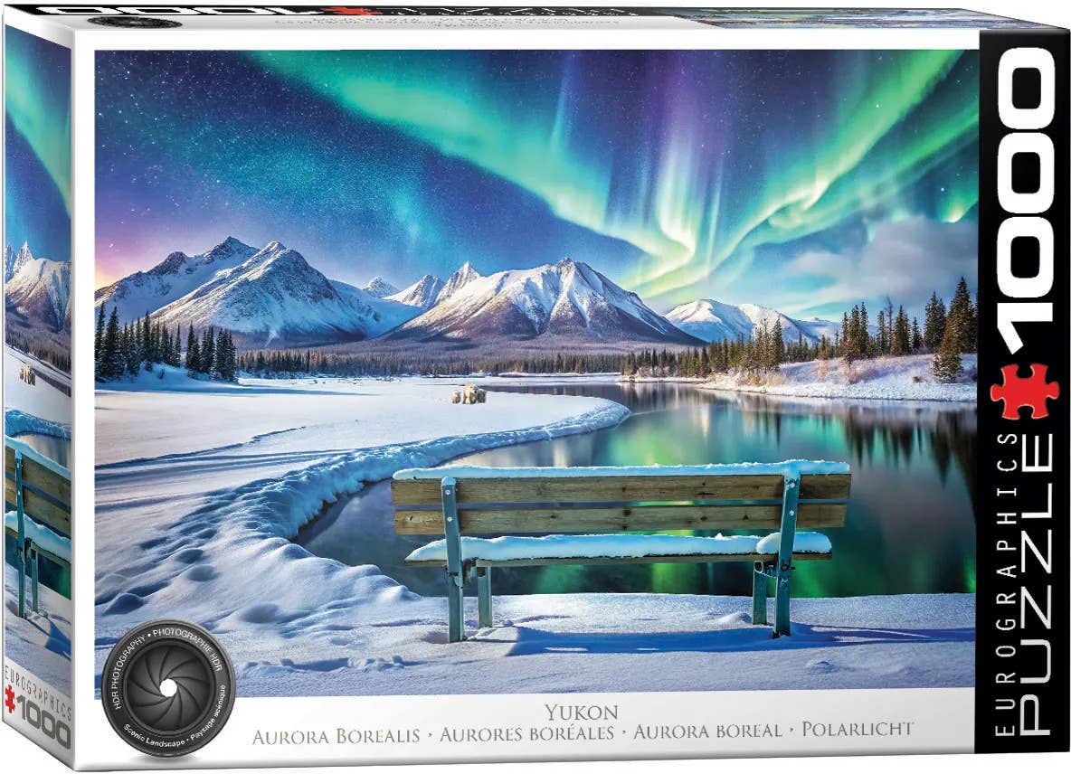 Yukon Aurora Borealis 1000pc Puzzle, photo 1 of 4