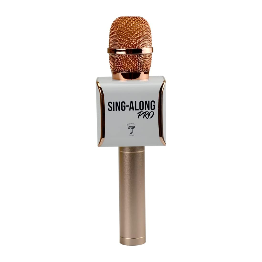 SINGALONG PRO KAROKEE MIC GOLD